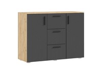 Komod-silvija-3-jasch-2-dveri-dub-kraft-zolotoj-brash-grafit-mif-1-1200x800
